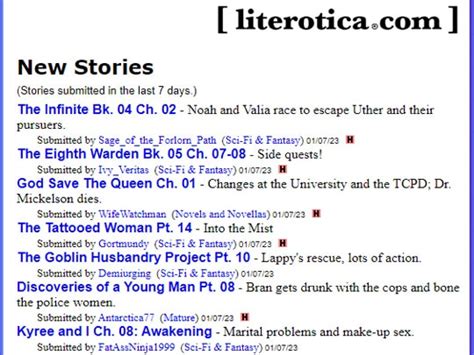 - All your Literotica-related questions. . Literotcia com